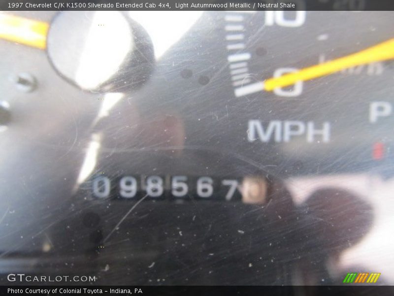 Light Autumnwood Metallic / Neutral Shale 1997 Chevrolet C/K K1500 Silverado Extended Cab 4x4