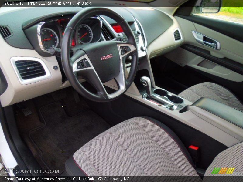 Summit White / Jet Black 2010 GMC Terrain SLE