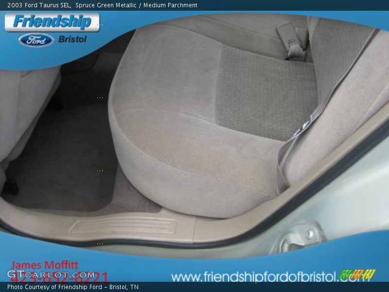 Spruce Green Metallic / Medium Parchment 2003 Ford Taurus SEL