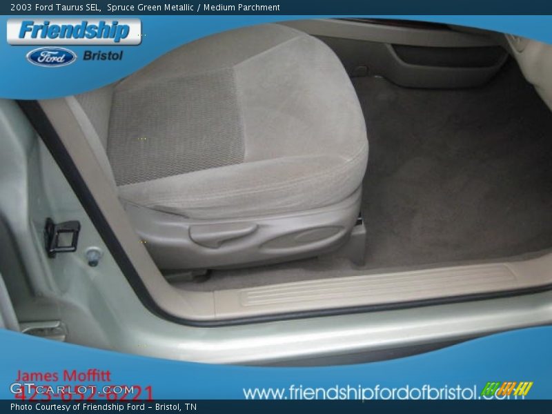 Spruce Green Metallic / Medium Parchment 2003 Ford Taurus SEL