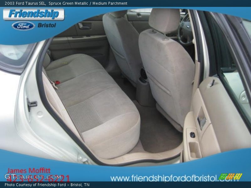 Spruce Green Metallic / Medium Parchment 2003 Ford Taurus SEL
