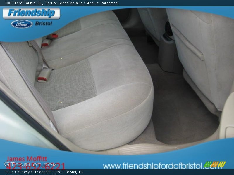 Spruce Green Metallic / Medium Parchment 2003 Ford Taurus SEL