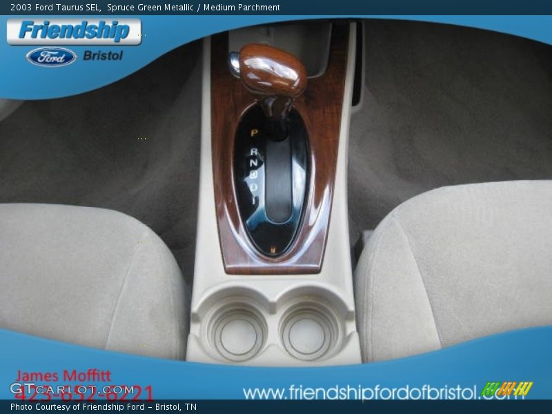 Spruce Green Metallic / Medium Parchment 2003 Ford Taurus SEL