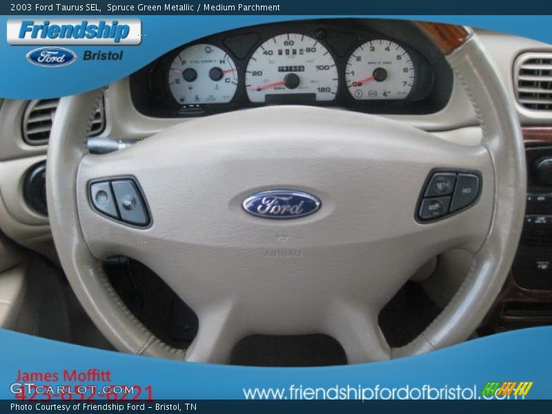 Spruce Green Metallic / Medium Parchment 2003 Ford Taurus SEL