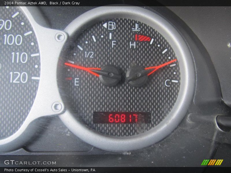 Black / Dark Gray 2004 Pontiac Aztek AWD