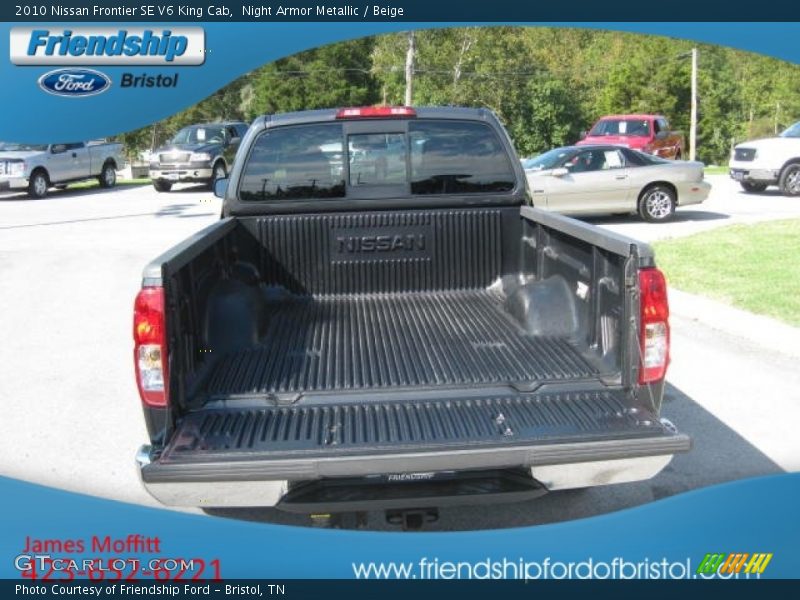 Night Armor Metallic / Beige 2010 Nissan Frontier SE V6 King Cab