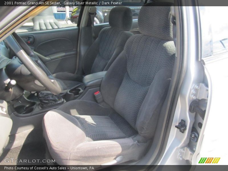 Front Seat of 2001 Grand Am SE Sedan