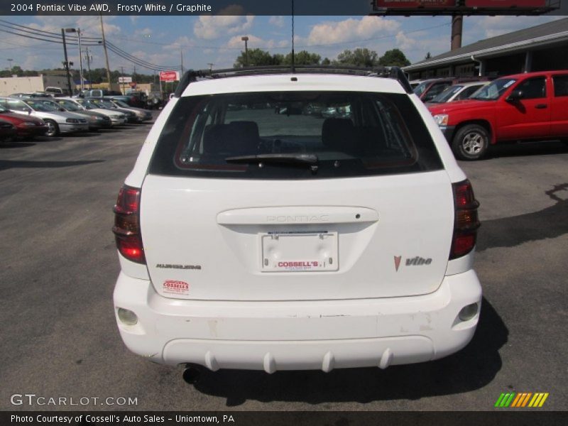 Frosty White / Graphite 2004 Pontiac Vibe AWD