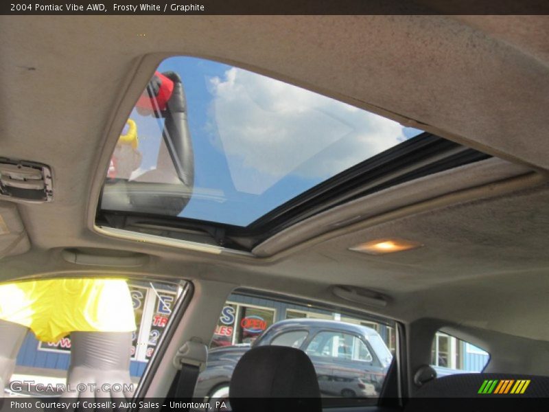 Frosty White / Graphite 2004 Pontiac Vibe AWD