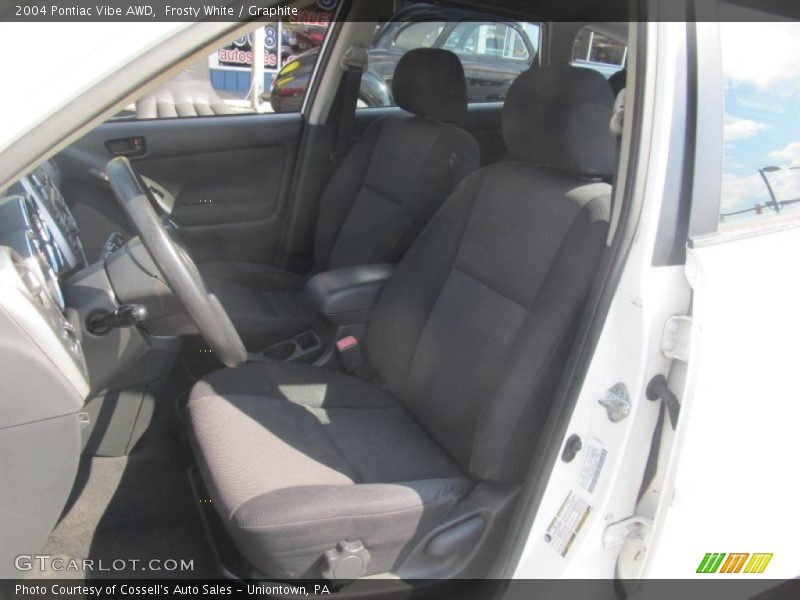 Frosty White / Graphite 2004 Pontiac Vibe AWD