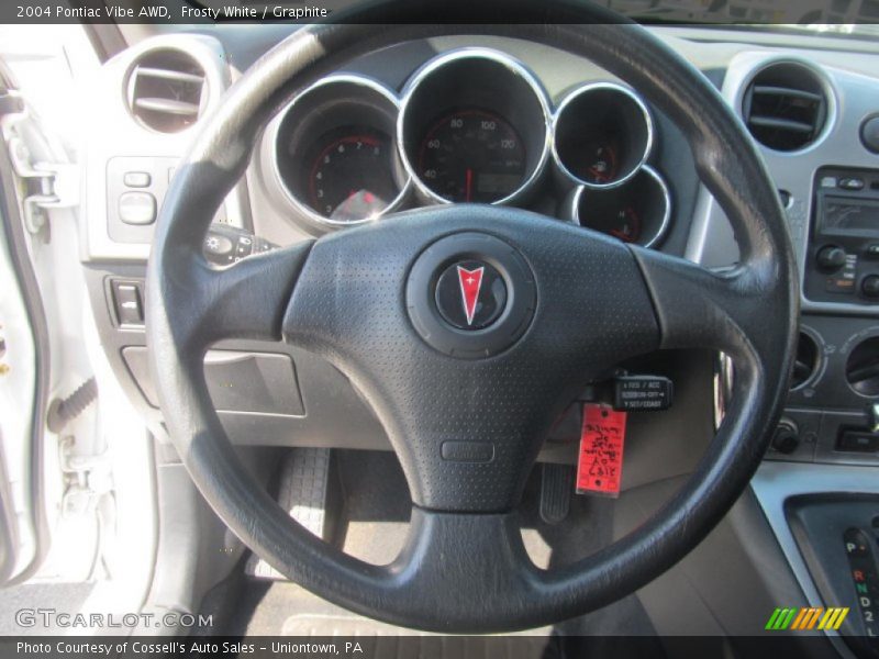 Frosty White / Graphite 2004 Pontiac Vibe AWD