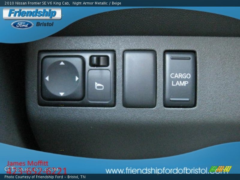 Night Armor Metallic / Beige 2010 Nissan Frontier SE V6 King Cab