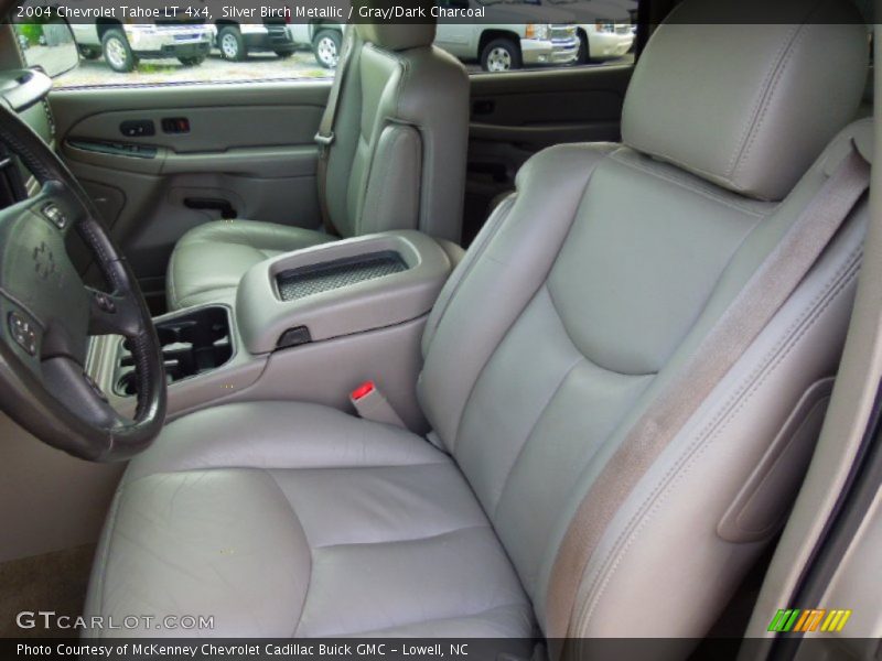Silver Birch Metallic / Gray/Dark Charcoal 2004 Chevrolet Tahoe LT 4x4