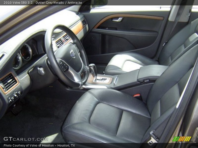 Oyster Grey Metallic / Anthracite 2010 Volvo S80 3.2