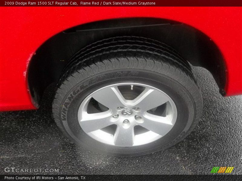 Flame Red / Dark Slate/Medium Graystone 2009 Dodge Ram 1500 SLT Regular Cab