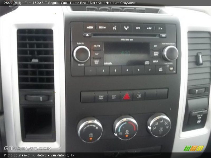Flame Red / Dark Slate/Medium Graystone 2009 Dodge Ram 1500 SLT Regular Cab