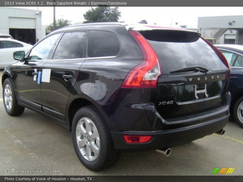 Black Sapphire Metallic / Espresso/Sandstone 2013 Volvo XC60 3.2