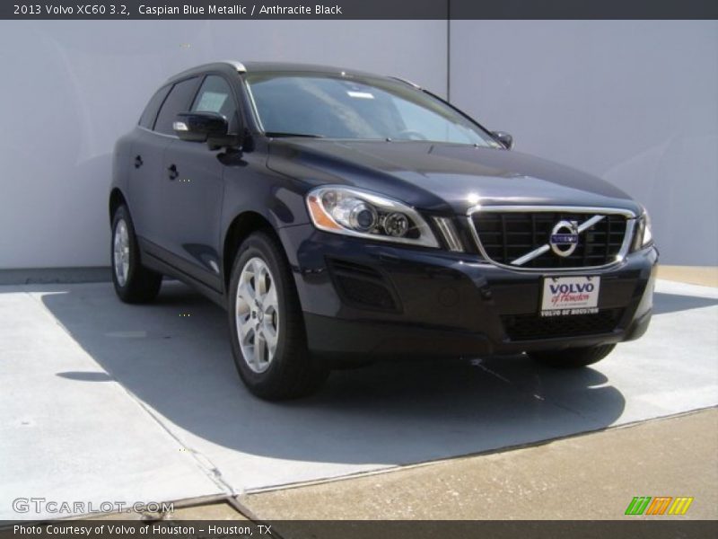 Caspian Blue Metallic / Anthracite Black 2013 Volvo XC60 3.2