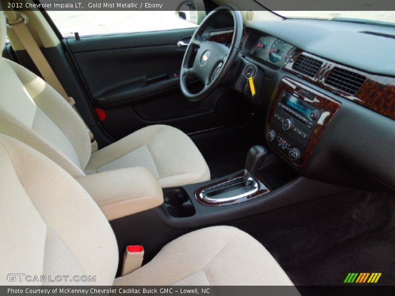 Gold Mist Metallic / Ebony 2012 Chevrolet Impala LT