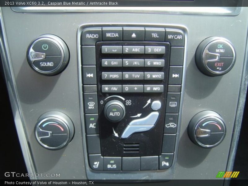 Caspian Blue Metallic / Anthracite Black 2013 Volvo XC60 3.2