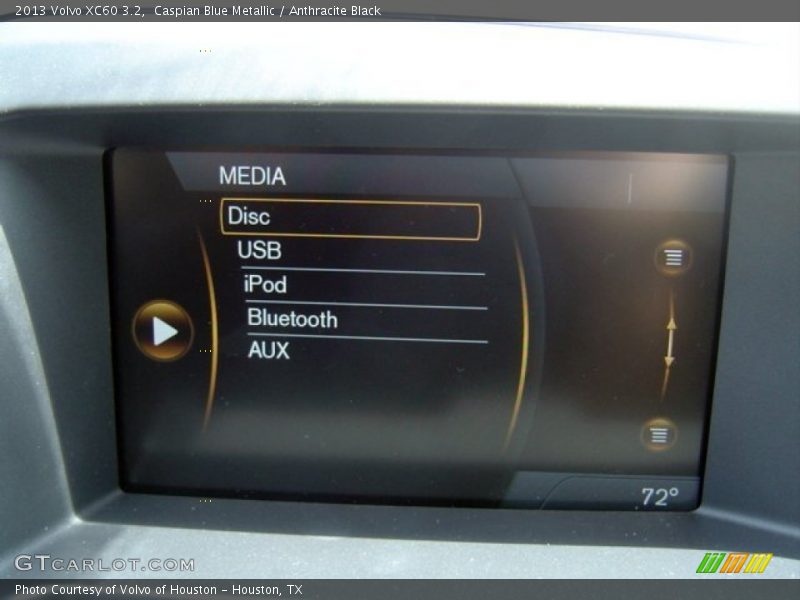 Caspian Blue Metallic / Anthracite Black 2013 Volvo XC60 3.2