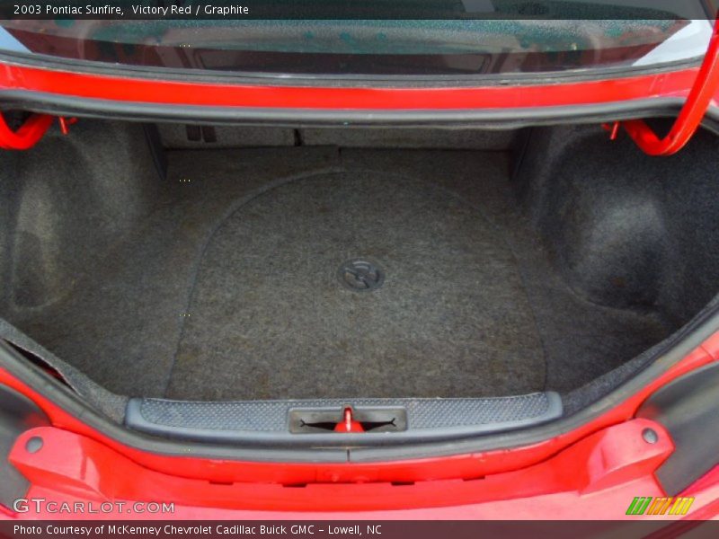 Victory Red / Graphite 2003 Pontiac Sunfire