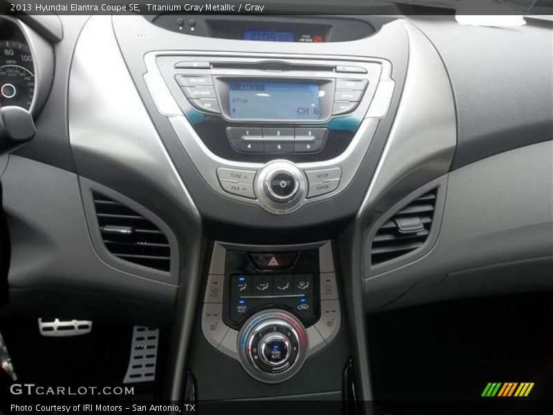 Titanium Gray Metallic / Gray 2013 Hyundai Elantra Coupe SE