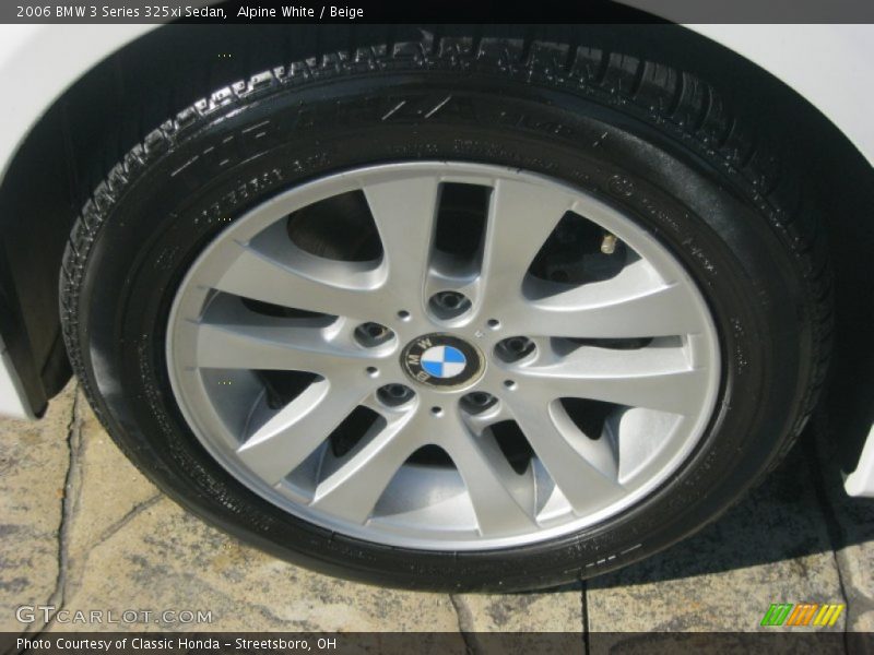 Alpine White / Beige 2006 BMW 3 Series 325xi Sedan