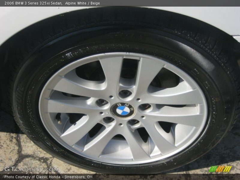 Alpine White / Beige 2006 BMW 3 Series 325xi Sedan