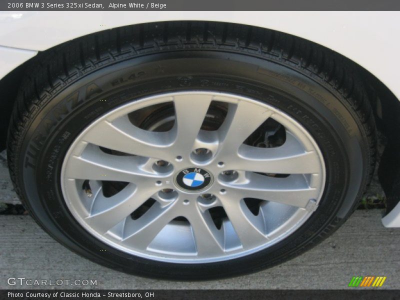 Alpine White / Beige 2006 BMW 3 Series 325xi Sedan