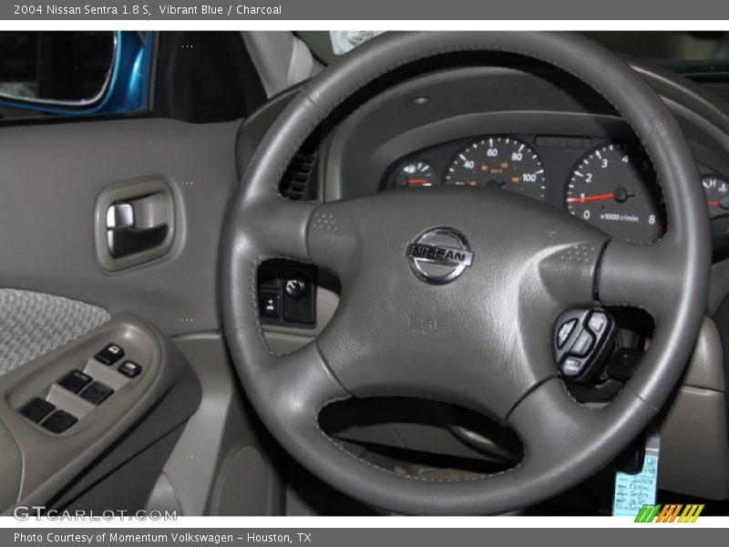 Vibrant Blue / Charcoal 2004 Nissan Sentra 1.8 S