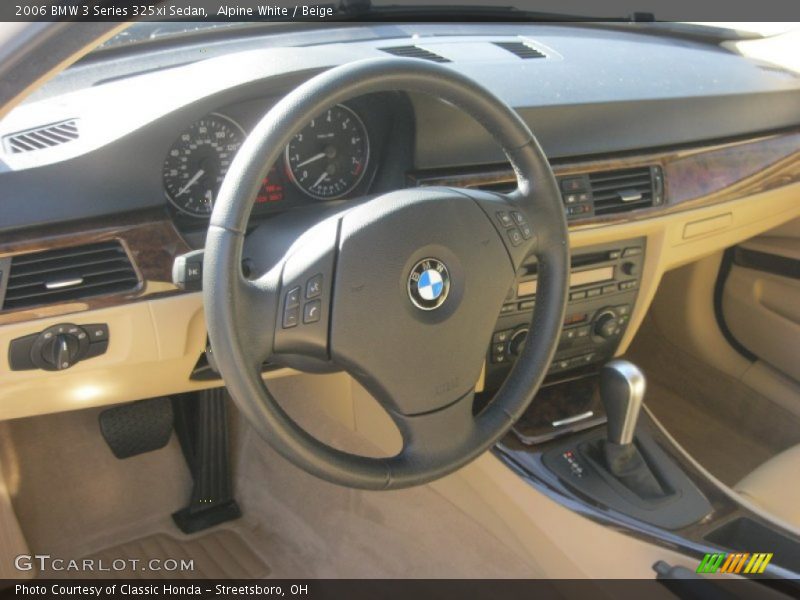Alpine White / Beige 2006 BMW 3 Series 325xi Sedan