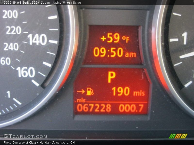 Alpine White / Beige 2006 BMW 3 Series 325xi Sedan