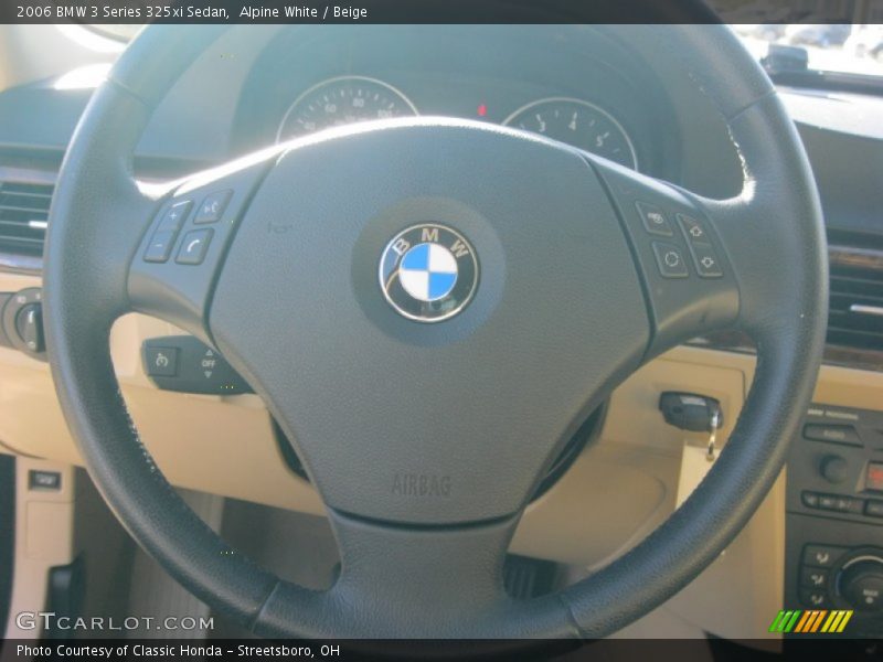 Alpine White / Beige 2006 BMW 3 Series 325xi Sedan