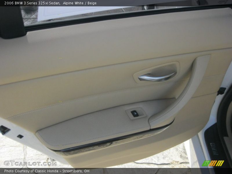 Alpine White / Beige 2006 BMW 3 Series 325xi Sedan