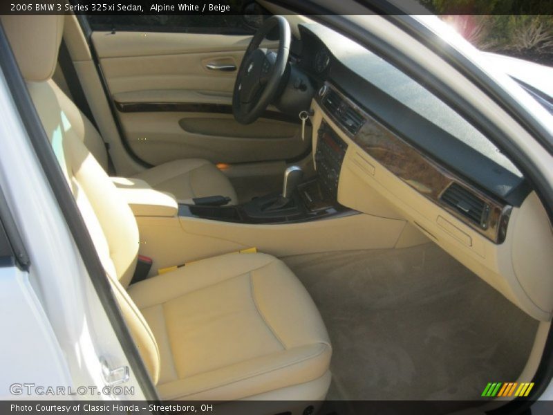 Alpine White / Beige 2006 BMW 3 Series 325xi Sedan