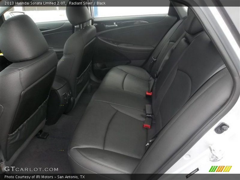 Radiant Silver / Black 2013 Hyundai Sonata Limited 2.0T