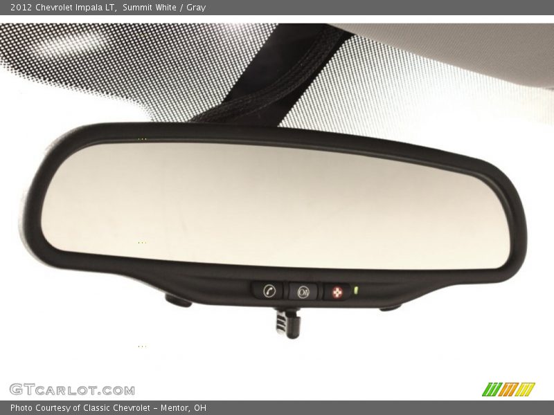 Summit White / Gray 2012 Chevrolet Impala LT