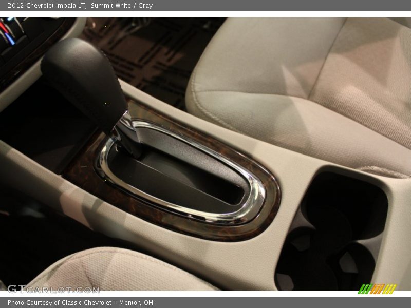 Summit White / Gray 2012 Chevrolet Impala LT