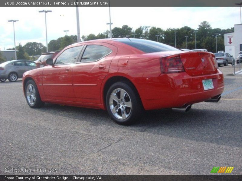 TorRed / Dark/Light Slate Gray 2008 Dodge Charger R/T