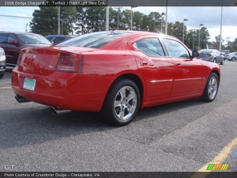 TorRed / Dark/Light Slate Gray 2008 Dodge Charger R/T