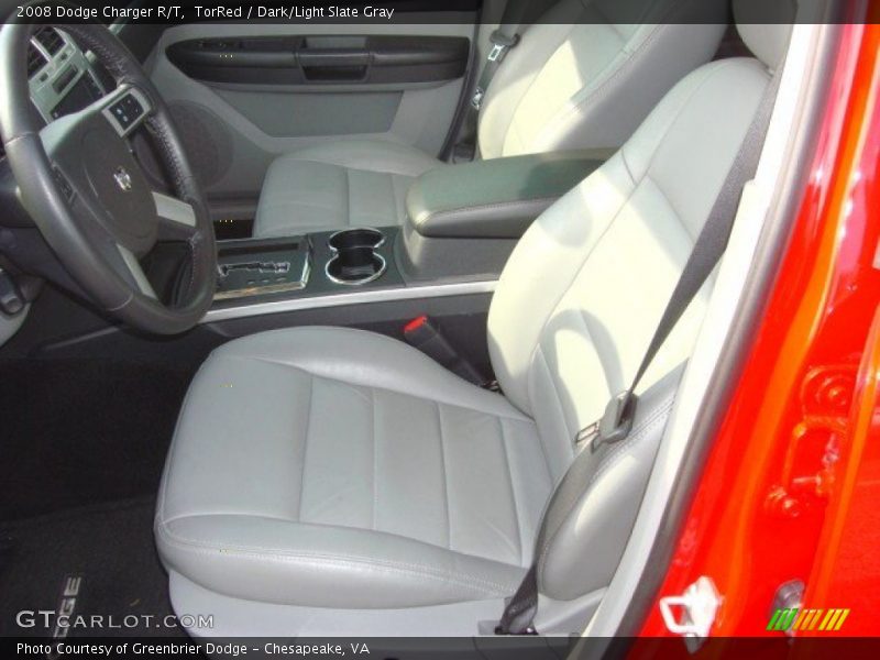 Front Seat of 2008 Charger R/T