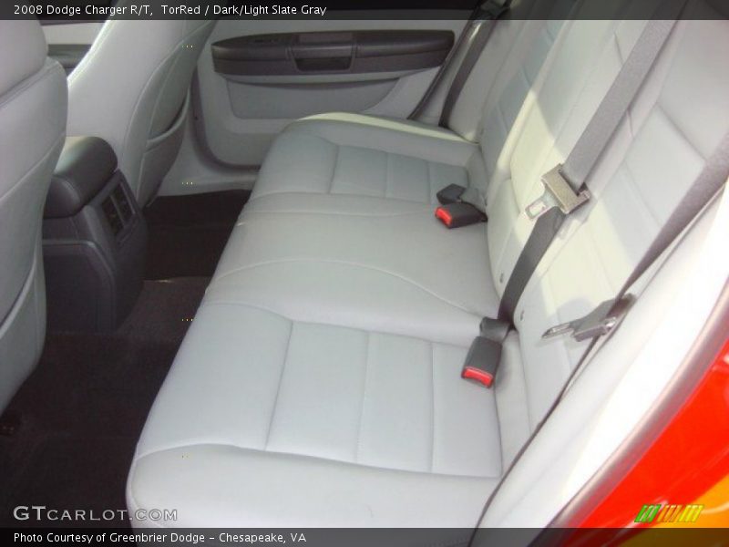 Rear Seat of 2008 Charger R/T