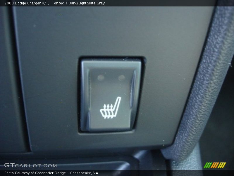 TorRed / Dark/Light Slate Gray 2008 Dodge Charger R/T