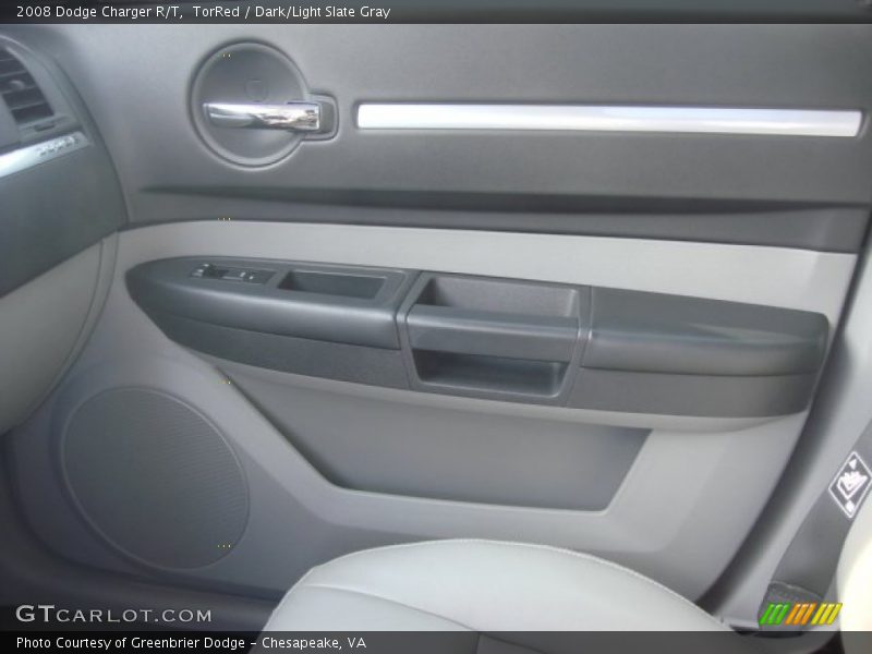 TorRed / Dark/Light Slate Gray 2008 Dodge Charger R/T