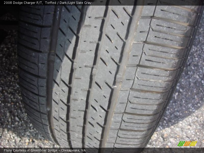 TorRed / Dark/Light Slate Gray 2008 Dodge Charger R/T