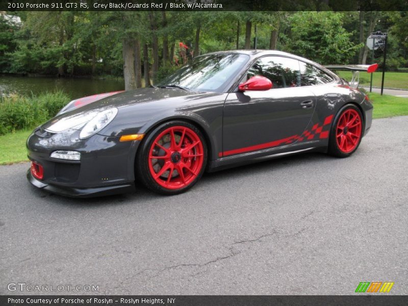  2010 911 GT3 RS Grey Black/Guards Red