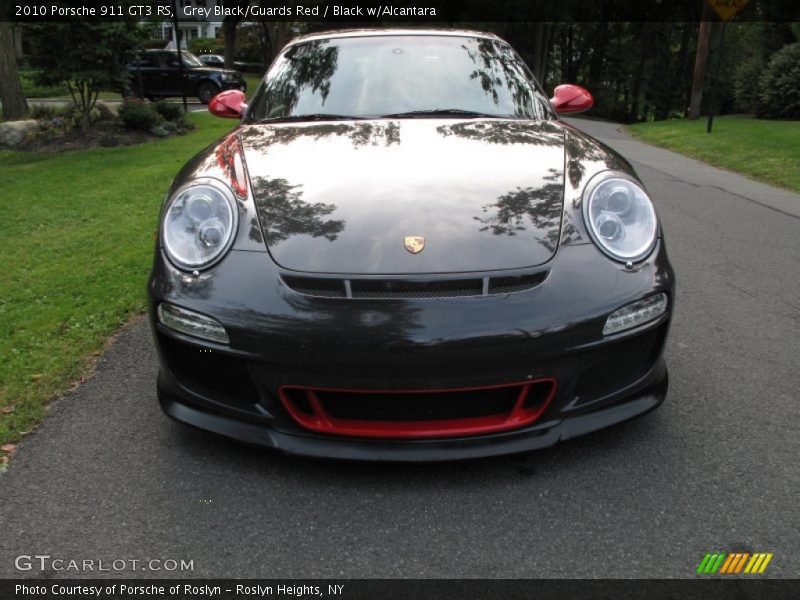 Grey Black/Guards Red / Black w/Alcantara 2010 Porsche 911 GT3 RS