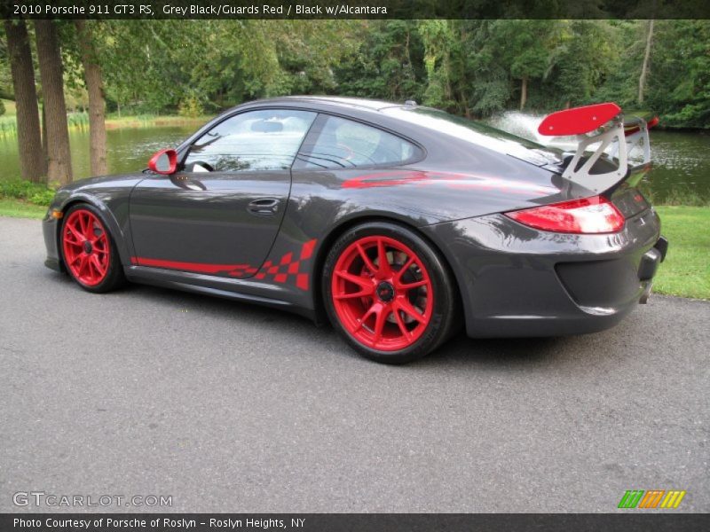  2010 911 GT3 RS Grey Black/Guards Red