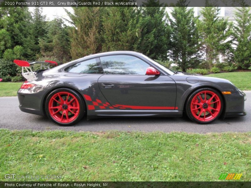  2010 911 GT3 RS Grey Black/Guards Red